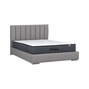 ΔΙΠΛΟ ΚΡΕΒΑΤΙ Udine ΑΝΘΡΑΚΙ ΧΡΩΜΑ 167x214x115εκ (160x200) 1