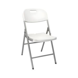 ΚΑΡΕΚΛΑ ΣΥΝΕΔΡΙΟΥ-CATERING ΛΕΥΚΗ 57x46x83 ΠΤΥΣΣΟΜΕΝΗ 1