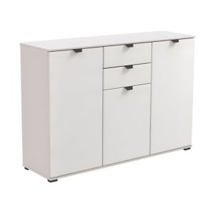 ΚΟΜΟΤΑ-ΜΠΟΥΦΕΣ DUERO 3K2F ΛΕΥΚΟ ΧΡΩΜΑ 135x40x95εκ 1