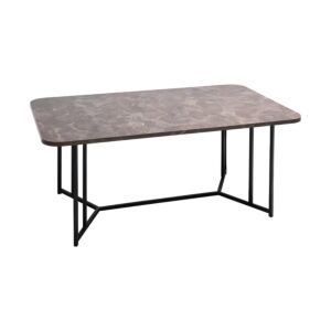ΤΡΑΠΕΖΑΚΙ ΣΑΛΟΝΙΟΥ Diamond GREY MARBLE 115x68x45εκ 1