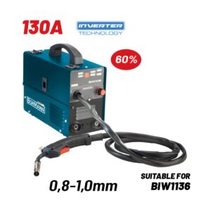 BORMANN BIW1135 Ηλεκτρόκολληση Mig/Mag 130A,Νο Gas 1
