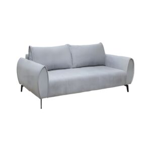 ΤΡΙΘΕΣΙΟΣ ΚΑΝΑΠΕΣ Velton ΓΚΡΙ ΧΡΩΜΑ 222x95x92εκ 1