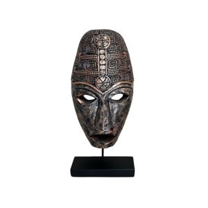 ΕΠΙΤΡΑΠΕΖΙΟ ΔΙΑΚΟΣΜΗΤΙΚΟ "Face" 2045 ΜΠΡΟΝΖΕ ΧΡΩΜΑ 22x11,5x50εκ 1
