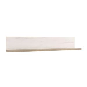 ΡΑΦΙ ΤΟΙΧΟΥ Kent ZP GREY OAK-WHITE OAK 120x19x22εκ knt 1