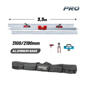 BORMANN Pro BTC4550 Κόφτης Πλακιδίων XL 3.3m Με Ράγες Αλουμινίου Και Εξαρτήματα 1