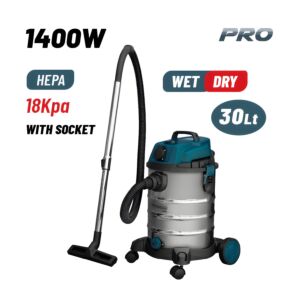 BORMANN Pro BVC3410 Σκούπα Υγρών-Στερεών 1400W 1