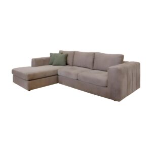 ΚΑΝΑΠΕΣ Mondiva ΑΡΙΣΤΕΡΗ ΓΩΝΙΑ ΚΑΦΕ ΧΡΩΜΑ 280x180x83εκ 1