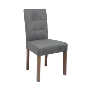 ΚΑΡΕΚΛΑ NEW Τ-12 ΓΚΡΙ ΥΦΑΣΜΑ GREY OAK ΠΟΔΙΑ 45x45x90εκ 1
