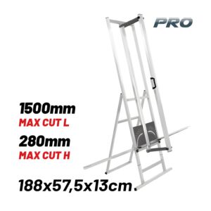 BORMANN Pro BTC6030 Κόφτης Πετροβάμβακα,Κοπή 150x28cm, Σκελετός Αλουμινίου 1