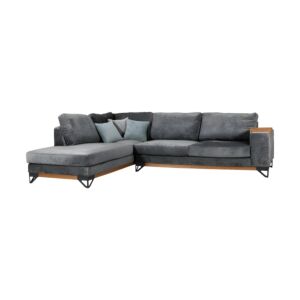 ΚΑΝΑΠΕΣ Angelo ΑΡΙΣΤΕΡΗ ΓΩΝΙΑ ΣΚΟΥΡΟ ΓΚΡΙ 300x230x95 1