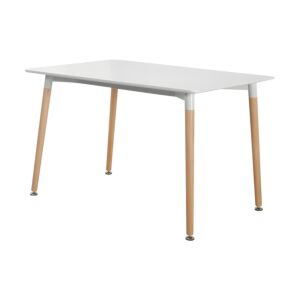 ΤΡΑΠΕΖΙ ΤΡΑΠΕΖΑΡΙΑΣ 901-2 ΛΕΥΚΟ ΧΡΩΜΑ 140x80x75εκ 1