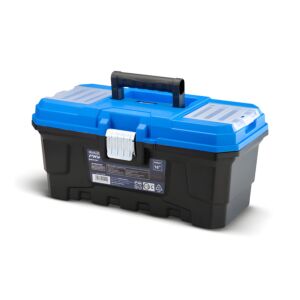 BORMANN Pro BTB3310 Εργαλειοθήκη Χειρός Πλαστική "Wolf", Μεταλλικό Κούμπωμα & Ταμπακέρα 1