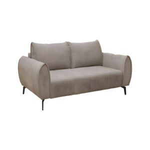 ΔΙΘΕΣΙΟΣ ΚΑΝΑΠΕΣ Velton ΚΑΦΕ ΧΡΩΜΑ 186x95x92εκ 1