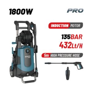 BORMANN Pro BPW4300 Πλυστικό Υψηλής Πίεσης 1800W, 135Bar, 432Lt/h 1
