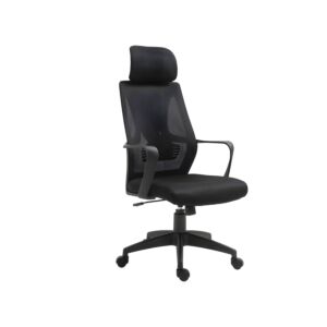 ΚΑΡΕΚΛΑ ΓΡΑΦΕΙΟΥ 206 ΜΑΥΡΟ ΧΡΩΜΑ 60x65x130εκ 1