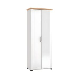 ΕΠΙΠΛΟ ΕΙΣΟΔΟΥ VALENCIA P2 OG ΛΕΥΚΟ-ARTISAN OAΚ-ΛΕΥΚΟ ΜΑΤ 75x41x194,5εκ fxtr 1
