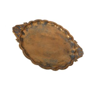 ΜΕΤΑΛΛΙΚΟΣ ΔΙΣΚΟΣ ΧΡΥΣΟΣ 37x30.5x5εκ 1