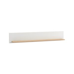 ΡΑΦΙ ΤΟΙΧΟΥ BRETAGNA ZP ARTISAN OAK-ΛΕΥΚΟ HIGH GLOSS FOIL 150x19,5x25εκ a.p.r 1