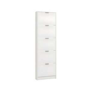 ΠΑΠΟΥΤΣΟΘΗΚΗ Base 15 ΛΕΥΚΟ ΧΡΩΜΑ 58x18x191,5εκ 1
