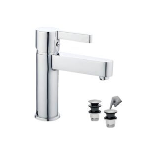 BORMANN Elite BTW3375 Μπαταρία Νιπτήρα Violet, 35mm, Αναμεικτική, 720G, Με Pop Up 1
