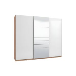 ΝΤΟΥΛΑΠΑ MONDEGO 270 POG ΜΕ ΚΑΘΡΕΦΤΗ ARTISAN-ΛΕΥΚΗ ΛΑΚΑ 262.5x62.5x224εκ 1