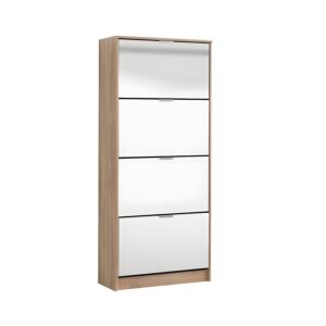 ΠΑΠΟΥΤΣΟΘΗΚΗ Hugo 24 Sonoma ΜΕ ΚΑΘΡΕΦΤΗ 67x28x155εκ 1