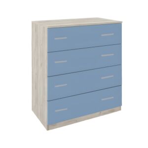 ΣΥΡΤΑΡΙΕΡΑ Smile GREY OAK - ΜΠΛΕ 80*45*90 1