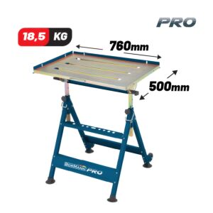BORMANN Pro BWR4100 Τραπέζι Συγκόλλησης 760x500mm , 18,5Kg , Φορητό 1