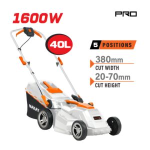 NAKAYAMA Pro EM4010 Χλοοκοπτική Ηλεκτρική 1600W 1