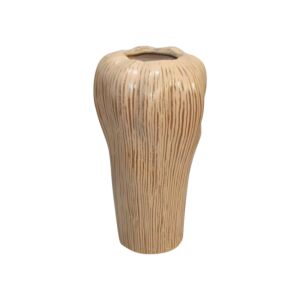ΚΕΡΑΜΙΚΟ ΒΑΖΟ 606728 ΚΑΦΕ ΧΡΩΜΑ 17,3x17x32,2εκ sls 1