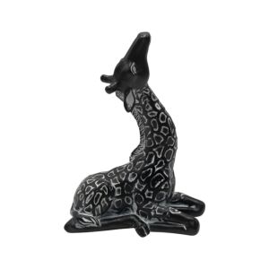 ΕΠΙΤΡΑΠΕΖΙΟ ΔΙΑΚΟΣΜΗΤΙΚΟ Giraffe 23612 ΜΑΥΡΟ ΧΡΩΜΑ 16x8x21εκ 1
