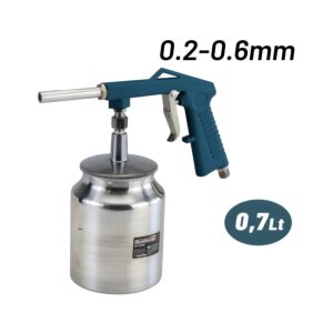 BORMANN BAT6155 Πιστόλι Αμμοβολής με Δοχείο 0.75Lt,0.2-0.6mm 1