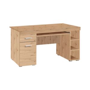 ΓΡΑΦΕΙΟ ALFA ARTISAN OAK 145x65,5x75,5εκ 1