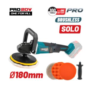 BORMANN Pro BBP5160 Αλοιφαδόρος Ρυθμιζόμενος Brushless Μπαταρίας 20V, Li-Ion, 900-2400rpm, SOLO 1