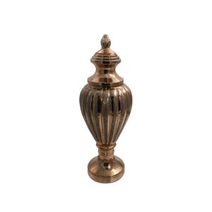 ΓΥΑΛΙΝΟ ΒΑΖΟ FL7544 COPPER ΧΡΩΜΑ 20x55εκ 1