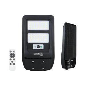 BORMANN BLF3200 Ηλιακό Φωτιστικό Δρόμου Led 200W, Αδιάβροχο, με Φωτοβολταϊκό Πάνελ Ενσωματωμένο 1