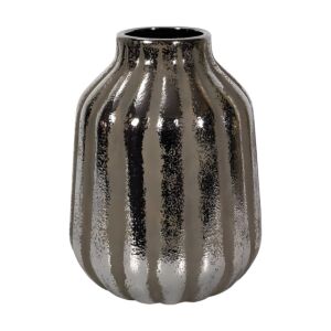 ΚΕΡΑΜΙΚΟ ΒΑΖΟ FL134002 ΑΣΗΜΙ-SAND 21x27εκ 1