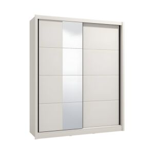 ΝΤΟΥΛΑΠΑ ΜΕ ΚΑΘΡΕΦΤΗ ALBI 180 CASHMERE ΧΡΩΜΑ 180x60x216εκ 1