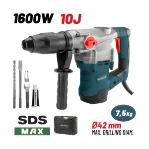 BORMANN BPH7500 Σκαπτικό Περιστροφικό Πιστολέτο 1600W,SDS-MAX,10J 1