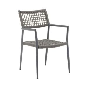 ΠΟΛΥΘΡΟΝΑ ΚΗΠΟΥ Chiara ΓΚΡΙ ΧΡΩΜΑ 56x58x86εκ 1