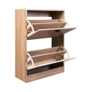 ΠΑΠΟΥΤΣΟΘΗΚΗ "Lounge" SONOMA OAK 60x23,5x81εκ 1