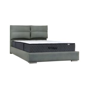 ΔΙΠΛΟ ΚΡΕΒΑΤΙ Andros ΛΑΔΙ ΧΡΩΜΑ 175x214x115εκ (160x200) 1