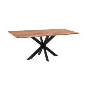 ΤΡΑΠΕΖΙ ΤΡΑΠΕΖΑΡΙΑΣ Delhi ΦΥΣΙΚΟ ΧΡΩΜΑ 160x90x76εκ 1