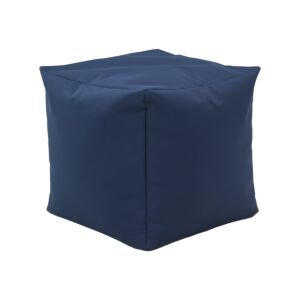 ΤΕΤΡΑΓΩΝΟ ΠΟΥΦ-ΣΚΑΜΠΟ Cube ΜΠΛΕ ΧΡΩΜΑ 40x40x40εκ 1