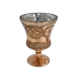 ΓΥΑΛΙΝΟ ΚΗΡΟΠΗΓΙΟ FL8065 COPPER ΧΡΩΜΑ 15x19εκ 1