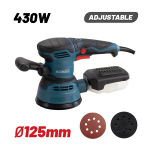 BORMANN BSS2470 Τριβείο Έκκεντρο 430W Ρυθμιζόμενο,Φ125mm 1