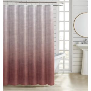 ΚΟΥΡΤΙΝΑ ΜΠΑΝΙΟΥ ΠΟΛΥΕΣΤΕΡΙΚΗ 180x200εκ 90gsm ΜΕ 12 ΚΡΙΚΟΥΣ ΝΤΕΓΚΡΑΝΤΕ ΣΕ ΑΠΟΧΡΩΣΗ ΣΑΠΙΟΥ ΜΗΛΟΥ ANKOR 1