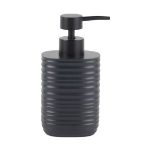DISPENSER ΠΟΛΥΕΣΤΕΡΙΚΟ ΡΙΓΕ ΣΕ ΑΝΘΡΑΚΙ ΧΡΩΜΑ ΜΑΤ 8,1x8,1x16,9εκ.ANKOR 1
