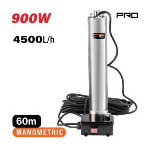 NAKAYAMA Pro NP1190 Αντλία Πηγαδιού Inox Με Πίνακα 900W 1