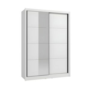 ΝΤΟΥΛΑΠΑ ALBI 150 OG ΛΕΥΚΟ ΧΡΩΜΑ 155x60x216εκ 1